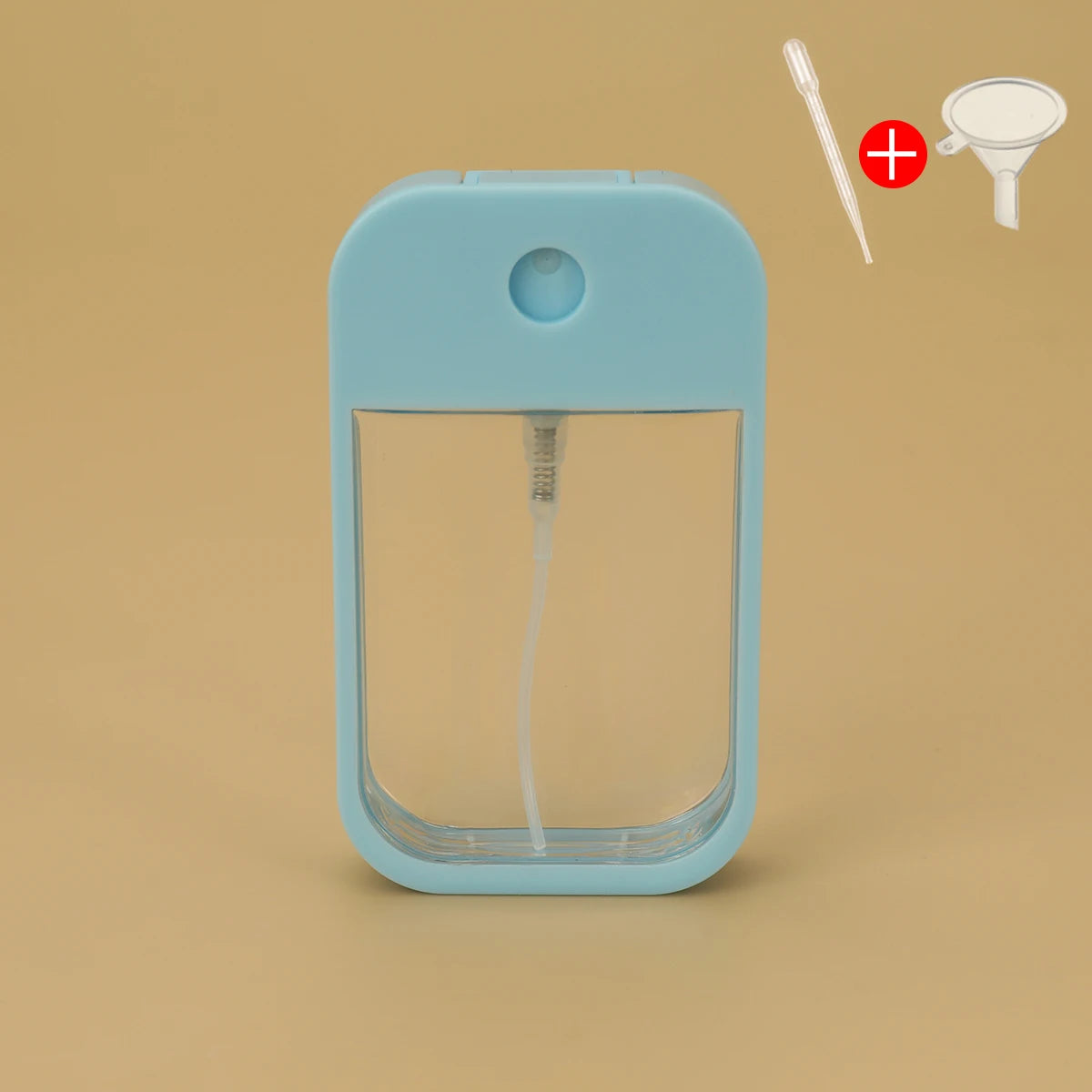 Plastic Card Bottle Perfume White Pink Blue 45ml Water Mist Spray Bottle for Hand Sanitizer Oral Spray Sprayer