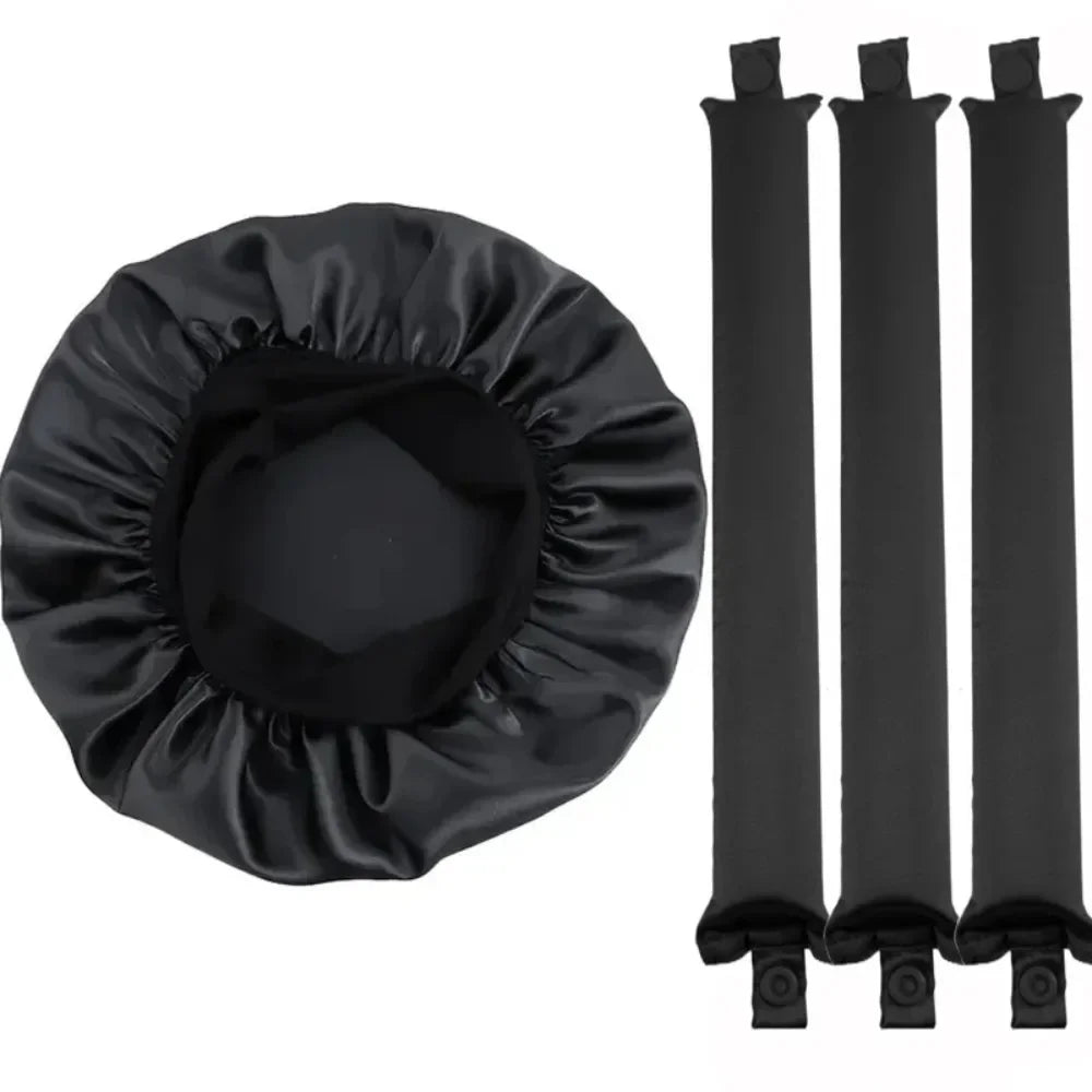 Heatless Curling Rod Headband No Heat Hair Rollers Sleeping Soft Flex Rod for Overnight Curls All Hair Types Styling Tools