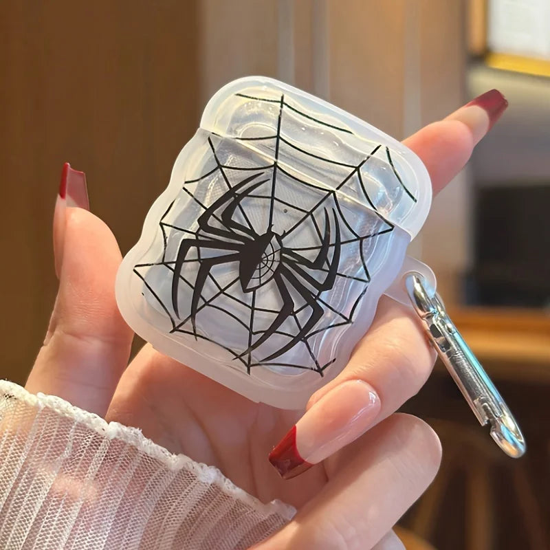 Korean Cute 3D Pink Star Wavy Border Headphones Case For AirPods 1 2 3 With Love Heart Bead Pendant Soft Cover For AirPods Pro 2