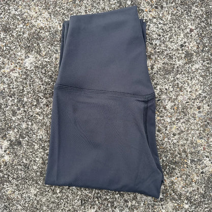 Solid Color Back Waist Pocket High Waist Yoga Legging Women Sport Cropped Pants Butter Athletic Gym Comprehensive Training Jog