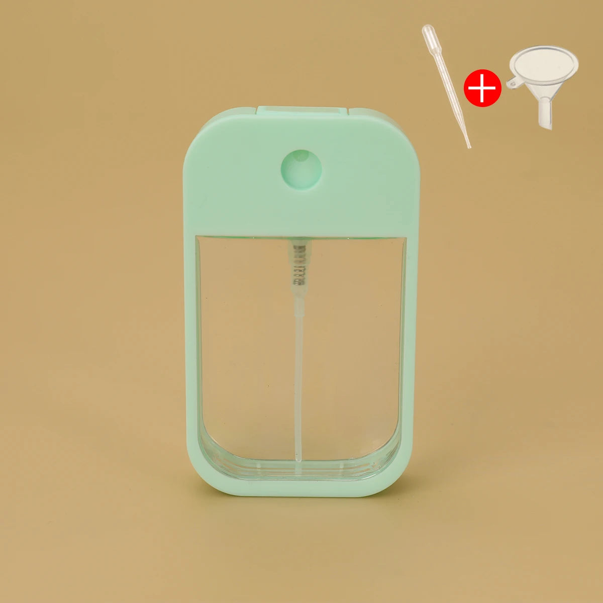 Plastic Card Bottle Perfume White Pink Blue 45ml Water Mist Spray Bottle for Hand Sanitizer Oral Spray Sprayer