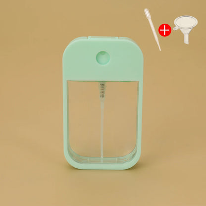 Plastic Card Bottle Perfume White Pink Blue 45ml Water Mist Spray Bottle for Hand Sanitizer Oral Spray Sprayer