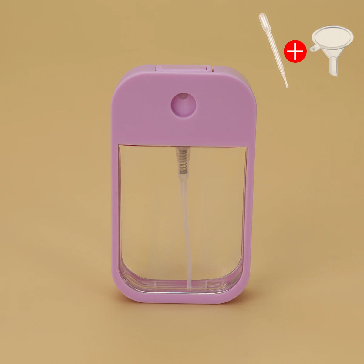 Plastic Card Bottle Perfume White Pink Blue 45ml Water Mist Spray Bottle for Hand Sanitizer Oral Spray Sprayer