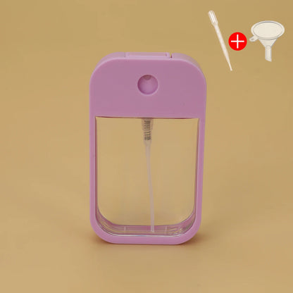 Plastic Card Bottle Perfume White Pink Blue 45ml Water Mist Spray Bottle for Hand Sanitizer Oral Spray Sprayer