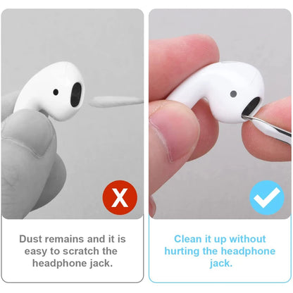 Bluetooth Earphone Cleaning Tools for Airpods Pro 1 2 3 Earbuds Case Cleaning Pen Bursh Kits for Samsung Xiaomi Airdots Huawei