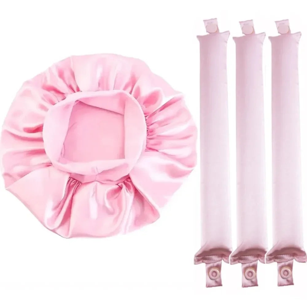 Heatless Curling Rod Headband No Heat Hair Rollers Sleeping Soft Flex Rod for Overnight Curls All Hair Types Styling Tools