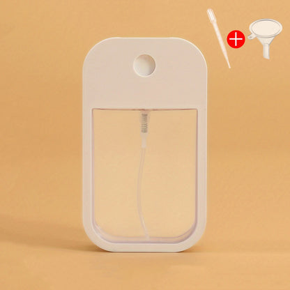 Plastic Card Bottle Perfume White Pink Blue 45ml Water Mist Spray Bottle for Hand Sanitizer Oral Spray Sprayer