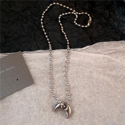 Kpop Y2K Trendy Star Moon Cross Silver Color Choker Chain Necklace Pendant Neck For Women Men Charm Grunge Punk Fashion Jewelry