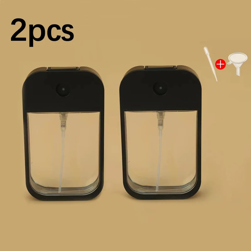 Plastic Card Bottle Perfume White Pink Blue 45ml Water Mist Spray Bottle for Hand Sanitizer Oral Spray Sprayer