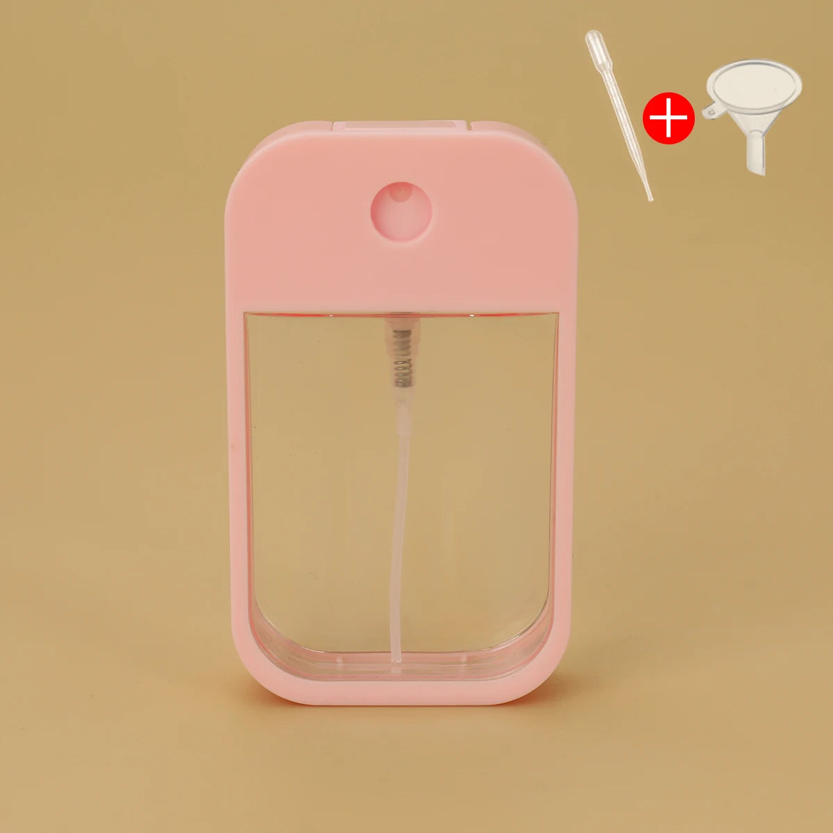 Plastic Card Bottle Perfume White Pink Blue 45ml Water Mist Spray Bottle for Hand Sanitizer Oral Spray Sprayer