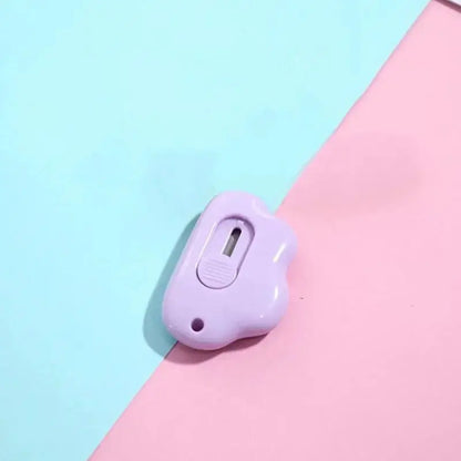 Mini Pocket Cloud Art Utility Knife Box Knife Paper Cutter Craft Wrapping Refillable Blade Stationery