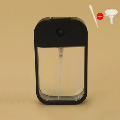 Plastic Card Bottle Perfume White Pink Blue 45ml Water Mist Spray Bottle for Hand Sanitizer Oral Spray Sprayer