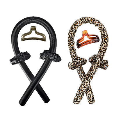 1-2Set Woman Heatless Curling Rod Heatless Hair Curls Headband Make Hair Soft Shiny Hair Curler Hairdressing Tools Accessories